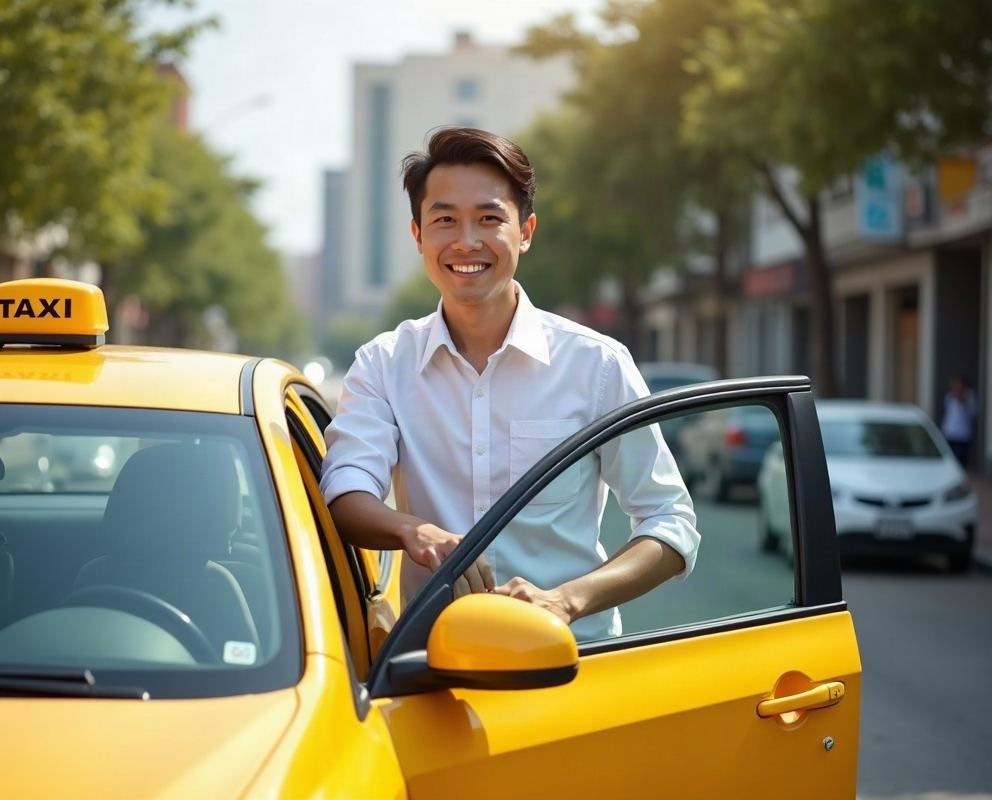 Tài xế taxi Tây Ninh thân thiện phục vụ khách